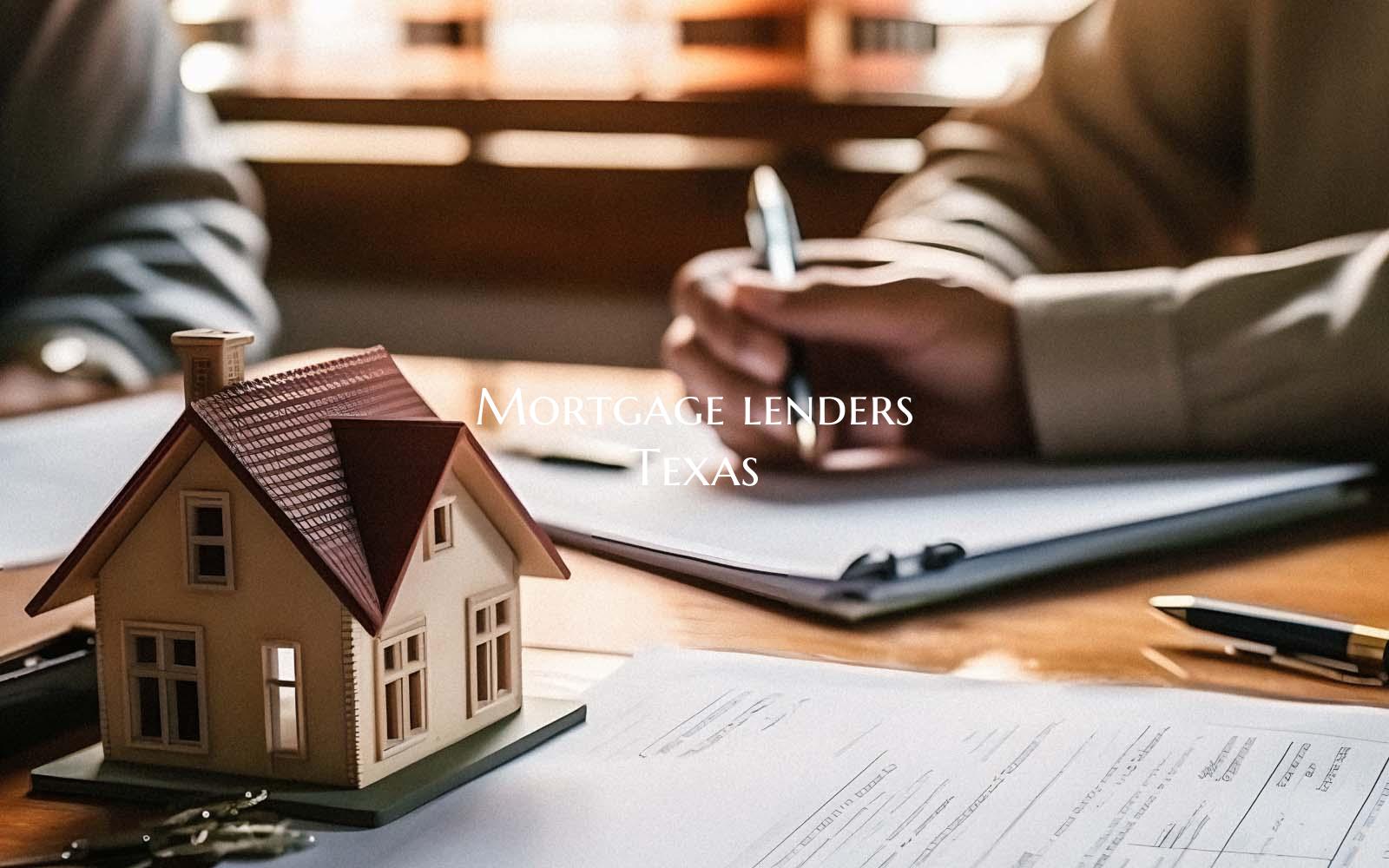 Mortgage lenders Texas